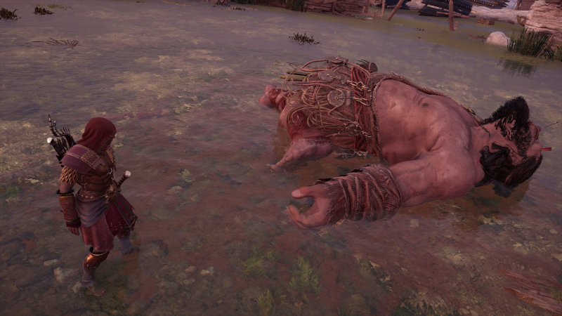 Illustration for article titled Assassin's Creed Odyssey's New Cyclops Boss Is A Letdown